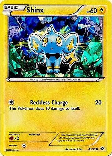 Next Destinies Shinx #43/99 Cracked Ice Holo